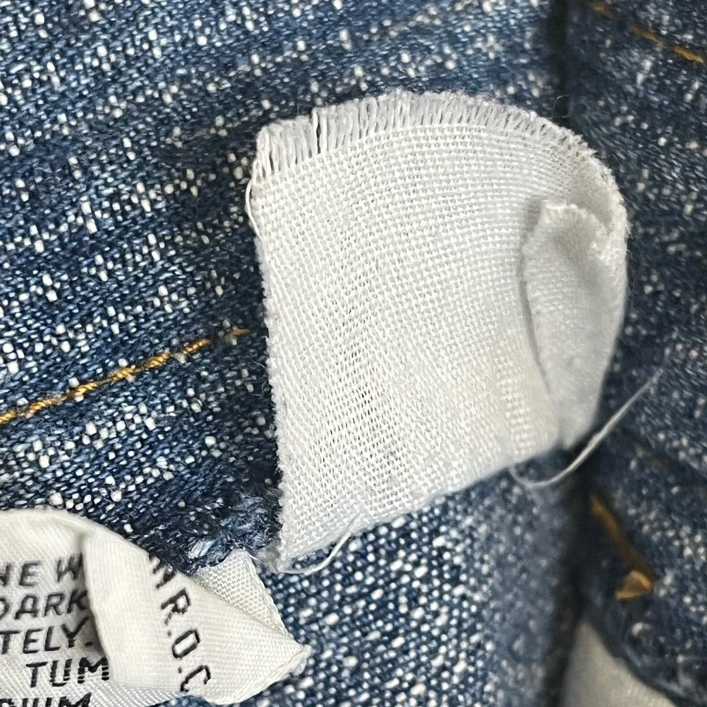 Brittania Pentimento Junior’s (VTG 11)  27x32 High Waist Checkered Mom Jeans
